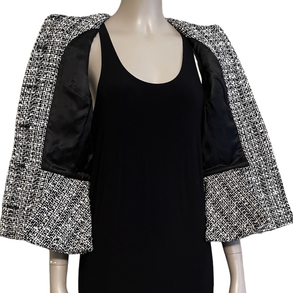 Alexander McQueen Tweed Peplum Blazer - Picture 9 of 14
